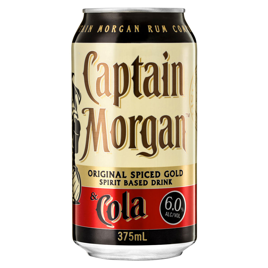 Captain Morgan & cola 6%