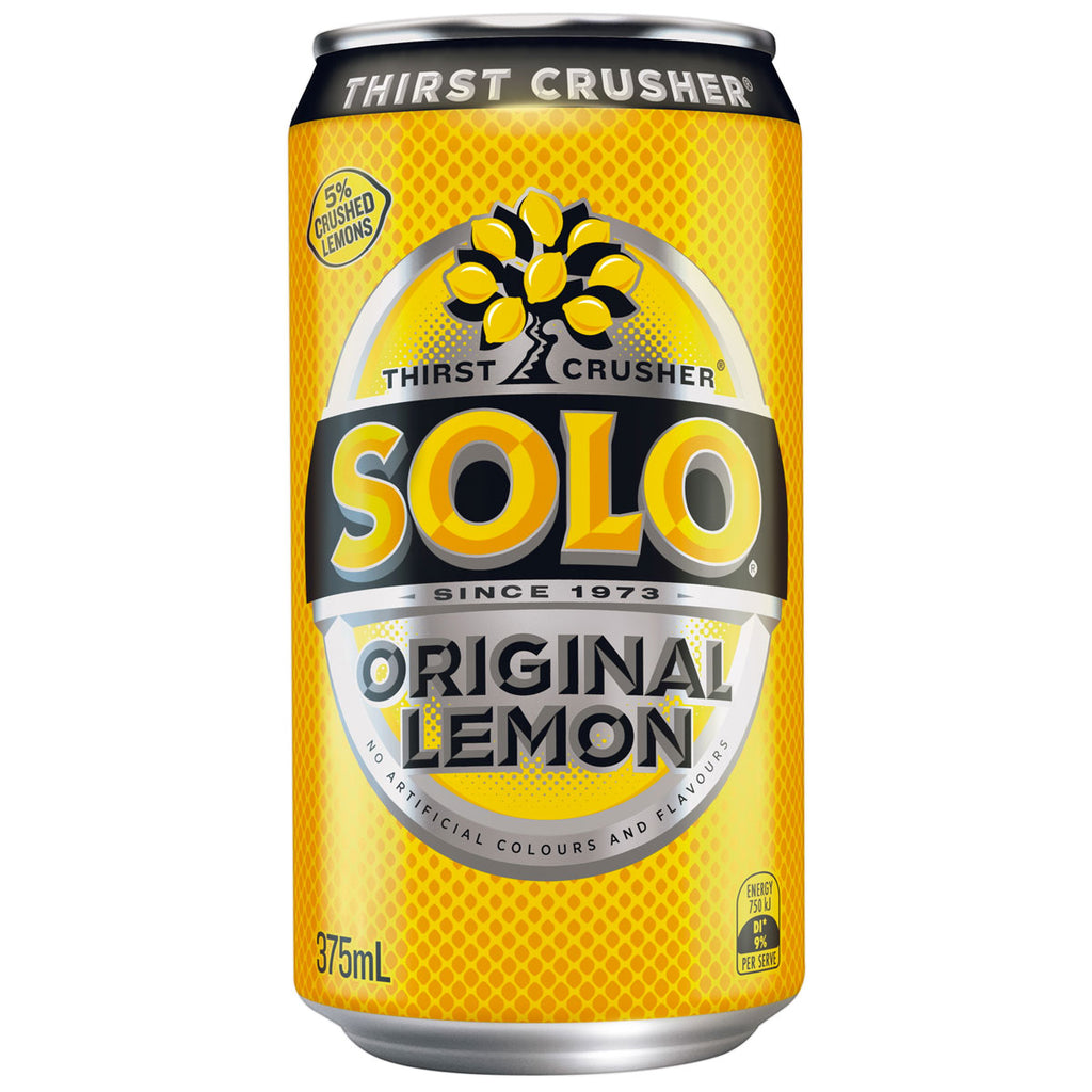 Schweppes Solo 375ml cans