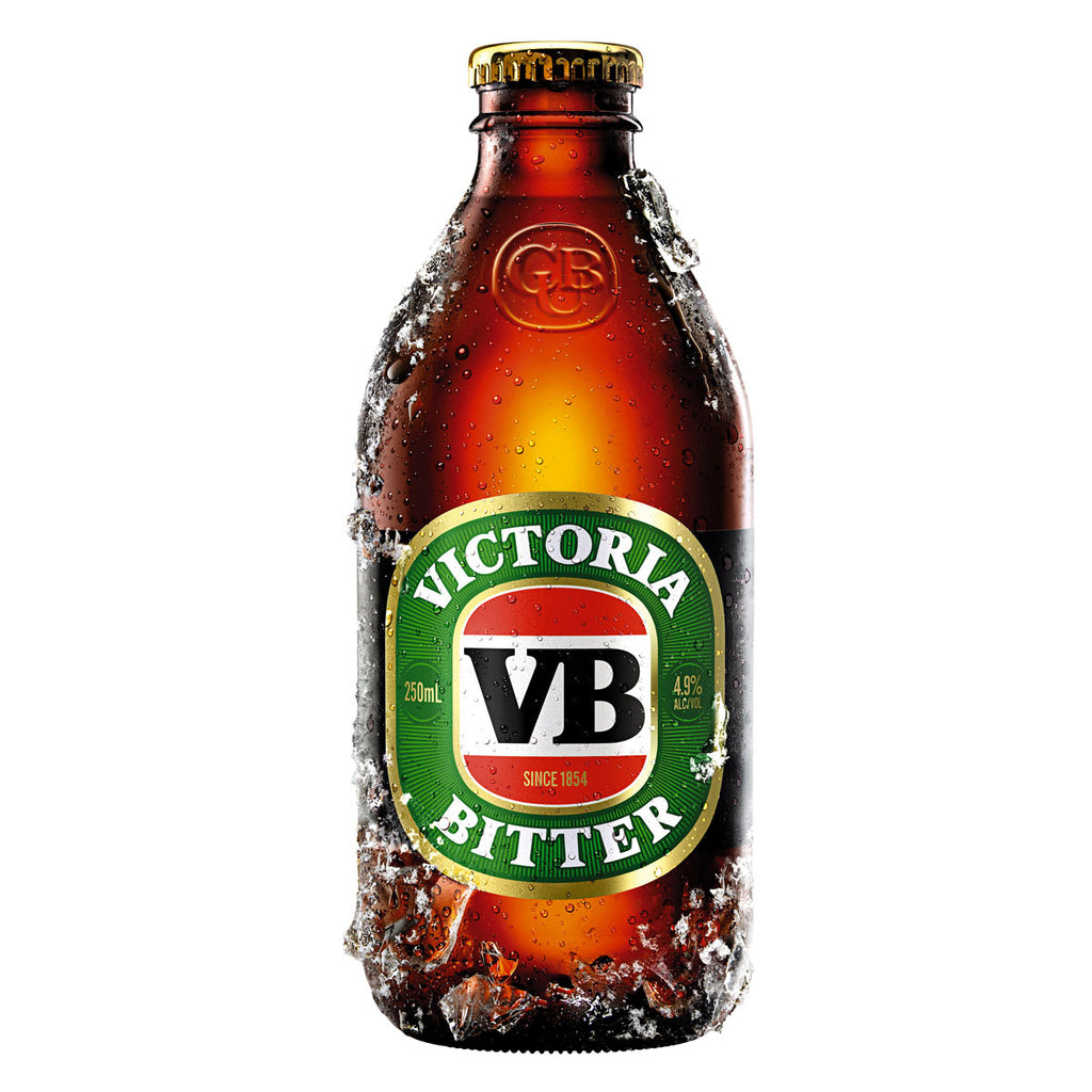 Victoria Bitter 250ml stubby