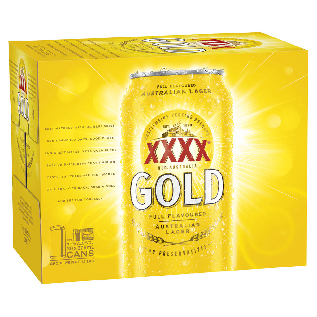 xxxx Gold 30 block cans