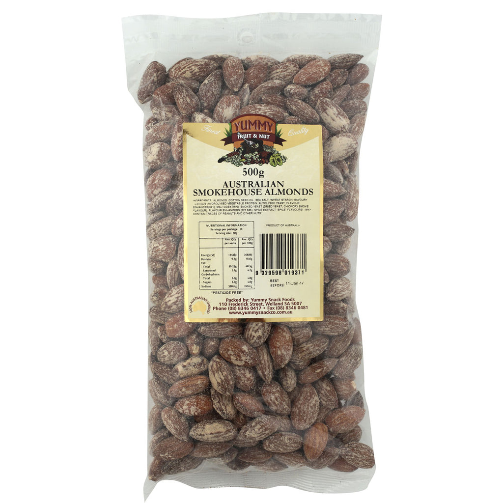 Yummy Australian Smoked Almonds 250g